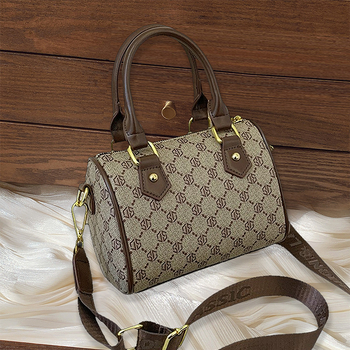 2026 PU Boston torba, svakodnevna, minimalistička, preko ramena ili crossbody, oblik jastuka