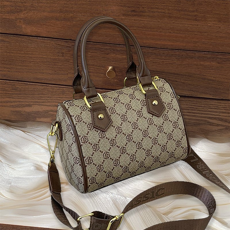 2026 PU Boston torba, svakodnevna, minimalistička, preko ramena ili crossbody, oblik jastuka