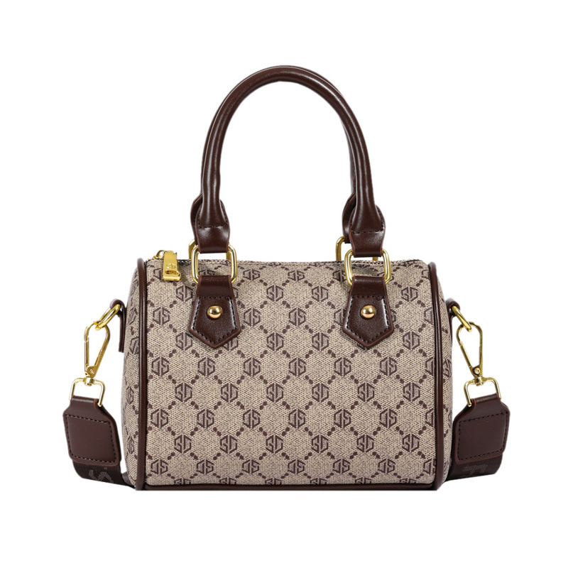 2026 PU Boston torba, svakodnevna, minimalistička, preko ramena ili crossbody, oblik jastuka