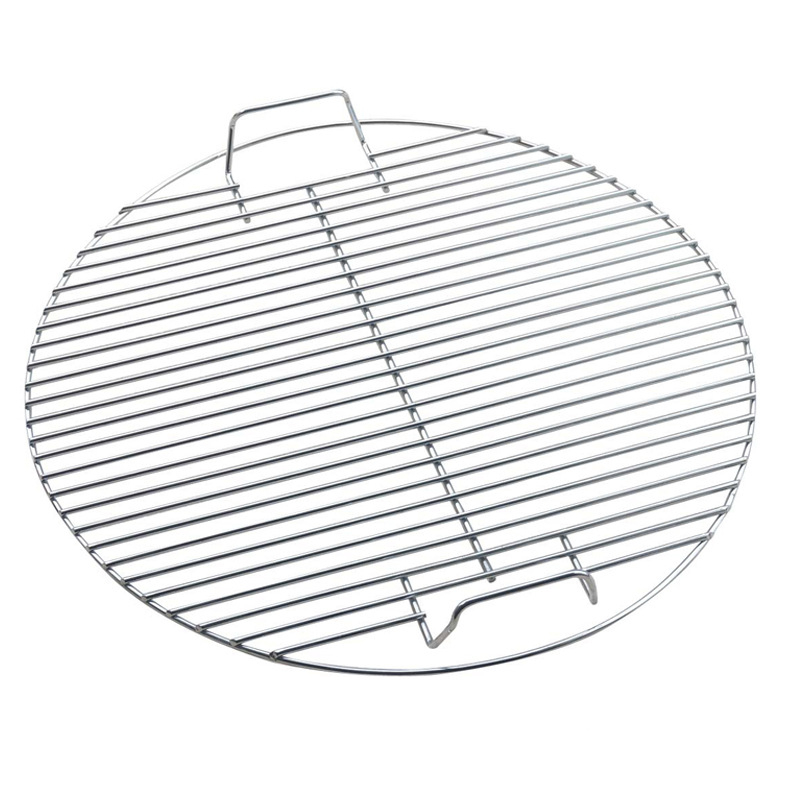 Plasă de grătar rotundă, mare, portabilă pentru exterior