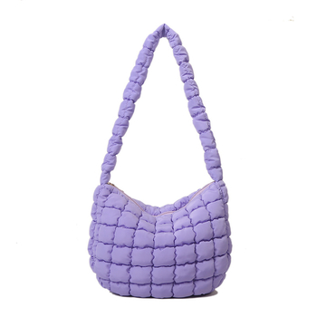 Cloud Tote torba – Srednje veličine, najlon, zatvarač, unutarnja džep sa zatvaračem, ramena ili crossbody remen