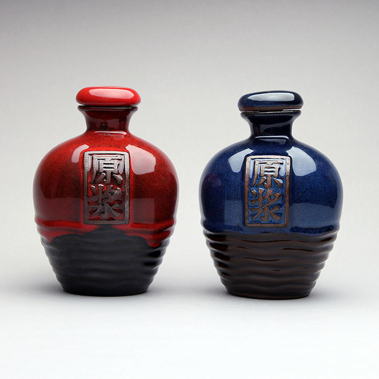 Vas ceramic pentru vin cu capac, recipient din lut sigilat pentru uz casnic, recipient gol, stil antic, 12,5 kg