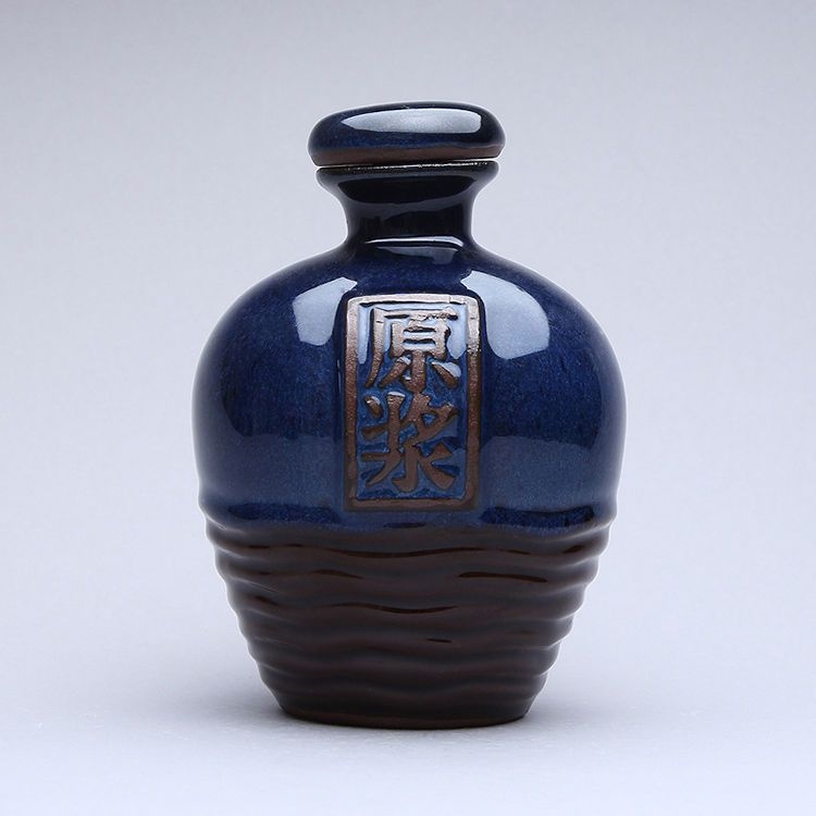 Vas ceramic pentru vin cu capac, recipient din lut sigilat pentru uz casnic, recipient gol, stil antic, 12,5 kg
