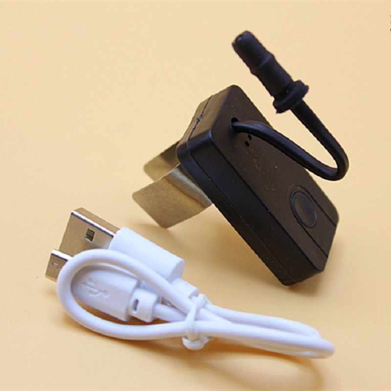Instrument de curățare a urechilor cu lumină degetului, încărcare USB