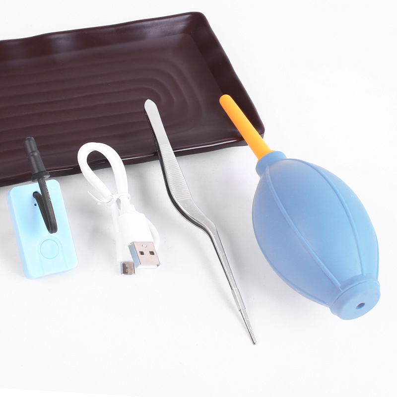 Lampa LED reîncărcabilă pentru deget, pentru curățarea urechii, cu durată lungă a bateriei - instrument profesional de întreținere de precizie