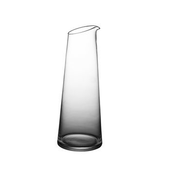 Decantor din cristal pentru vin, cu gură înclinată, recipient mic pentru uz casnic