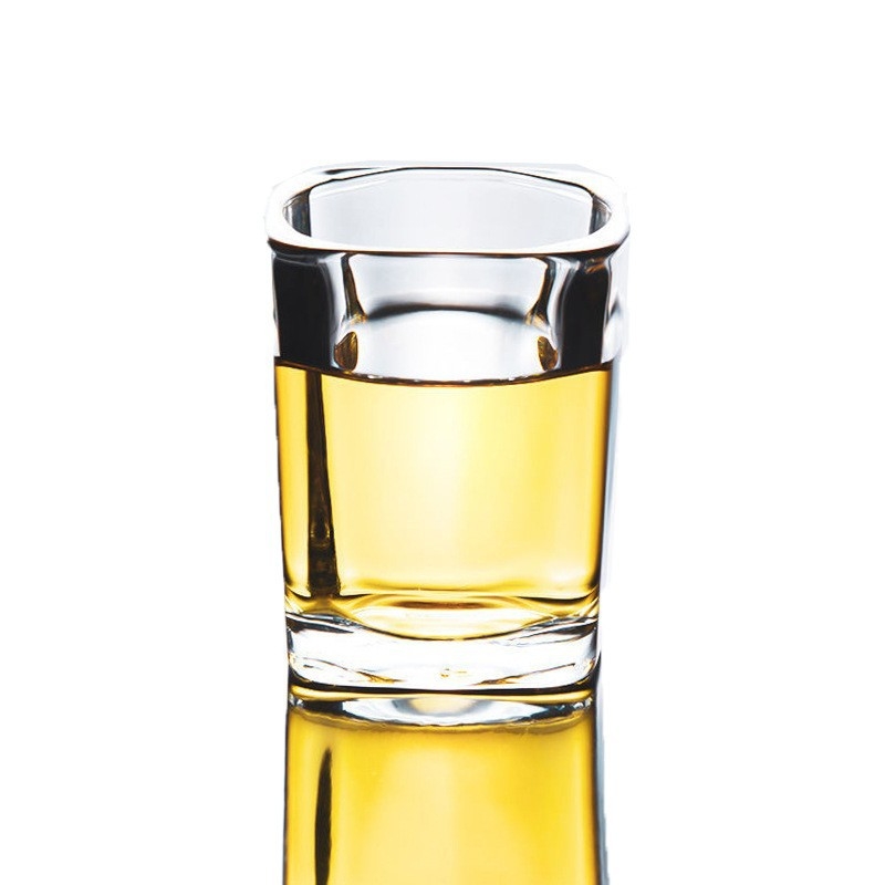 Jianlu 100 ml dozator de vin din sticlă transparent, set de turnare – sticlă întărită, stil japonez