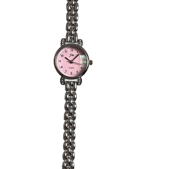 Gödel női karóra, ötvözet kvarc, kerek számlap 23 mm, vastagság 8 mm, könnyű luxus