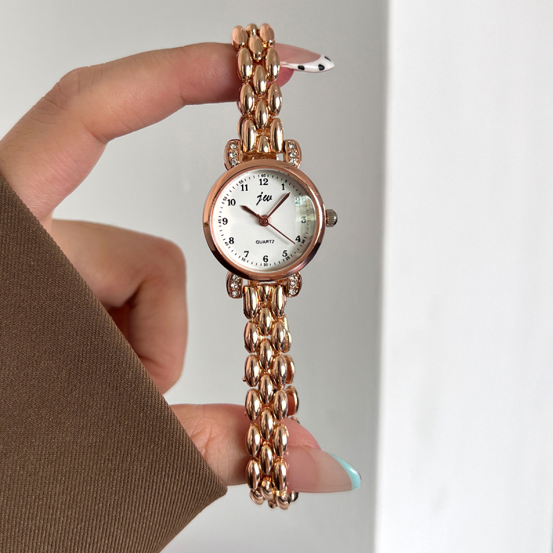 Gödel női karóra, ötvözet kvarc, kerek számlap 23 mm, vastagság 8 mm, könnyű luxus
