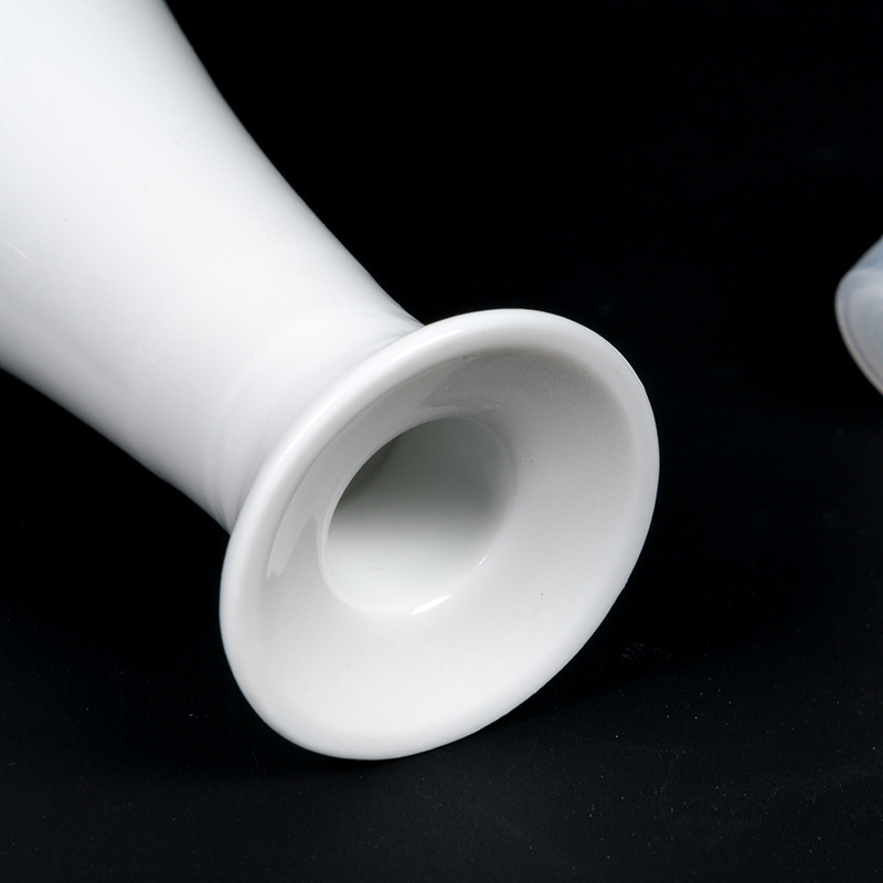 Sticlă ceramică pentru băuturi, 500 ml, design creativ, sticla goală