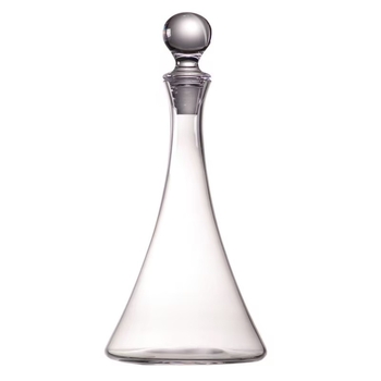 Decantator Iceberg pentru vin roșu - sticlă cristal, corp bombat, set de vin pentru uz casnic cu capac, luxos, de înaltă calitate