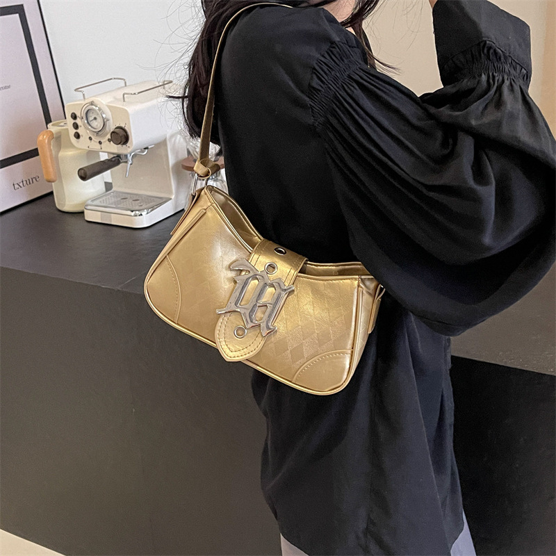 Ženska mala torbica, 2024 novi model, moderna crossbody torba s polumjesečnim oblikom u retro elegantnom stilu