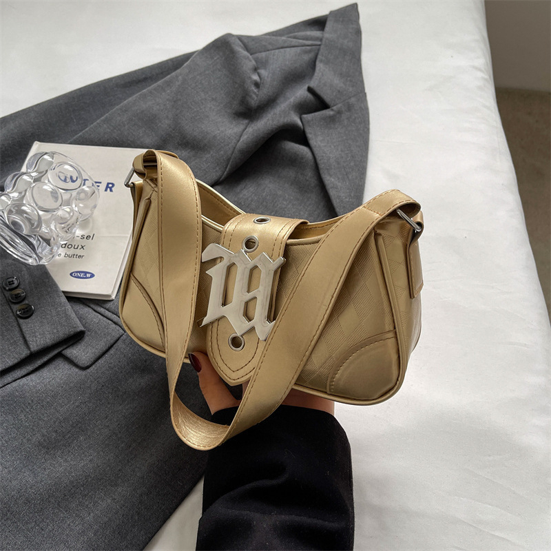 Ženska mala torbica, 2024 novi model, moderna crossbody torba s polumjesečnim oblikom u retro elegantnom stilu