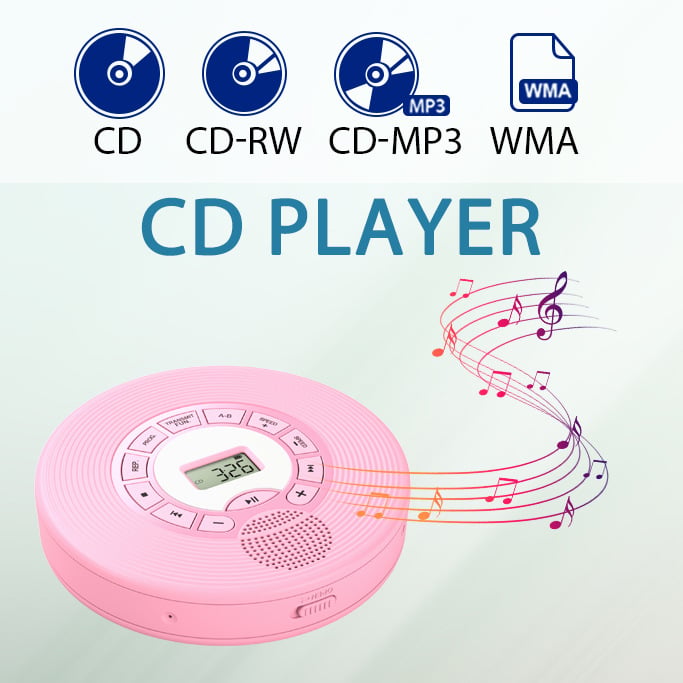 Bluetooth CD плеър Walkman, MP3 плеър и компактно учебно устройство