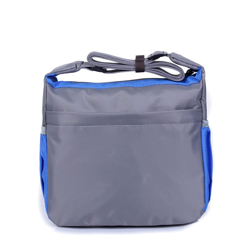 Unisex nylon torbica za nošenje preko ramena, za putovanja i sport, svakodnevna za učenike, s otiskom logotipa