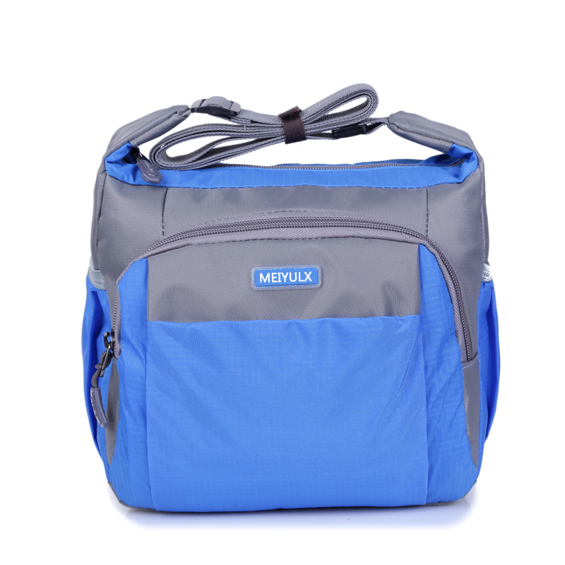 Unisex nylon torbica za nošenje preko ramena, za putovanja i sport, svakodnevna za učenike, s otiskom logotipa