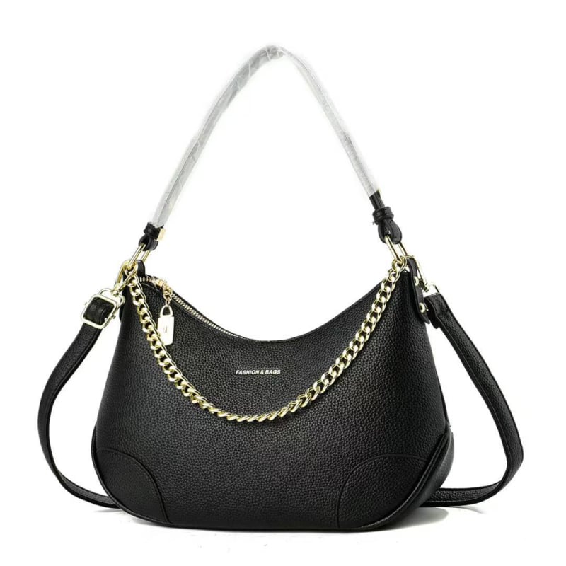 Ženska ljetna torbica preko ramena, mala crescent forma, casual crossbody, džepovi za telefon i identifikacijsku karticu, zatvarač