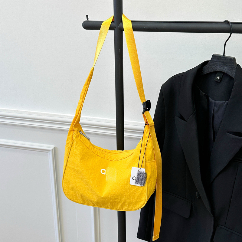 Ženska torbica za rame u joga stilu, crossbody dumpling torba, moderan mali kvadratni oblik s velikim kapacitetom za svakodnevnu upotrebu
