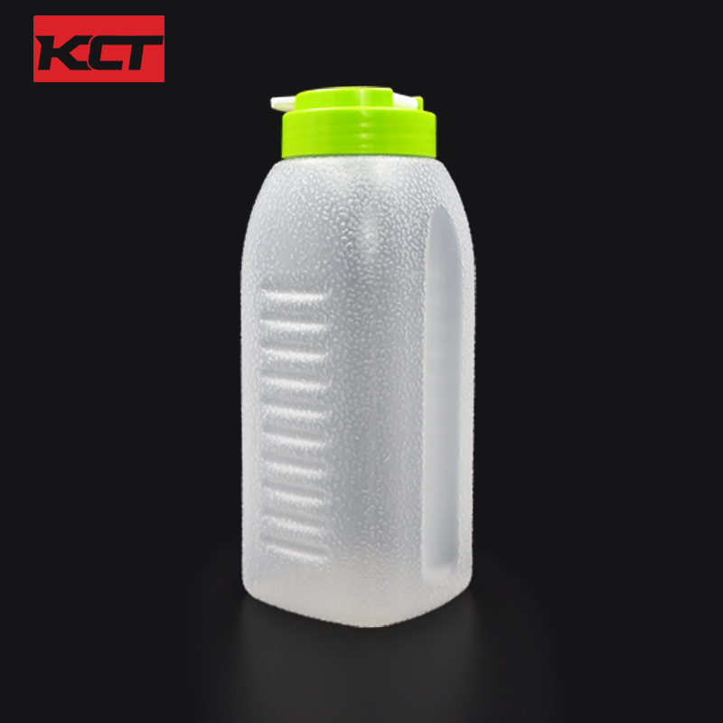 Recipient plastic rezistent la temperaturi înalte, 1,2 L, albastru, pentru băuturi, ceai cu lapte și suc; cafenele și restaurante