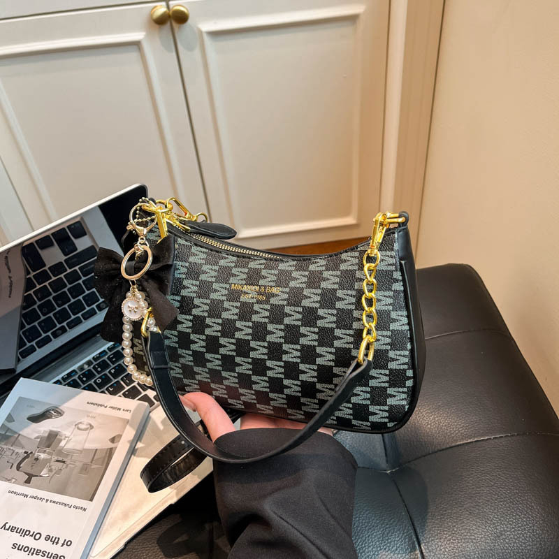 Modna ženska torbica s polumjesekom, 2026 – podlaktna i crossbody na ramenu, europsko-retro dizajn