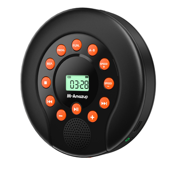 CDP-3030 мини CD плеър с USB, MP3/CD възпроизвеждане, преносим диск плеър с функция за повторение