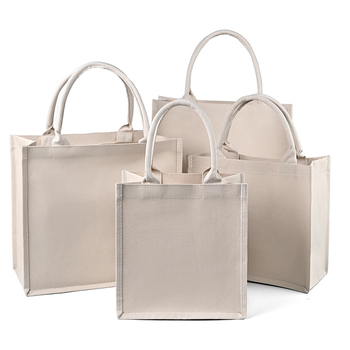 Geantă tote din pânză cu logo personalizat și imprimare