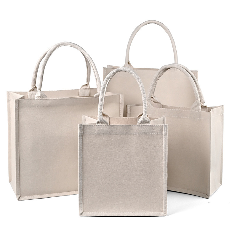 Geantă tote din pânză cu logo personalizat și imprimare