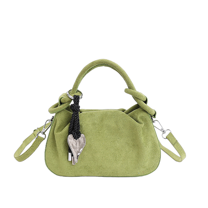Ženska crossbody torbica od velura, retro, mala kvadratna torbica, proljeće 2026