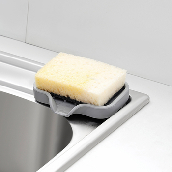 Suport de săpun din silicon cu pad de drenaj pentru baie, în stil japonez