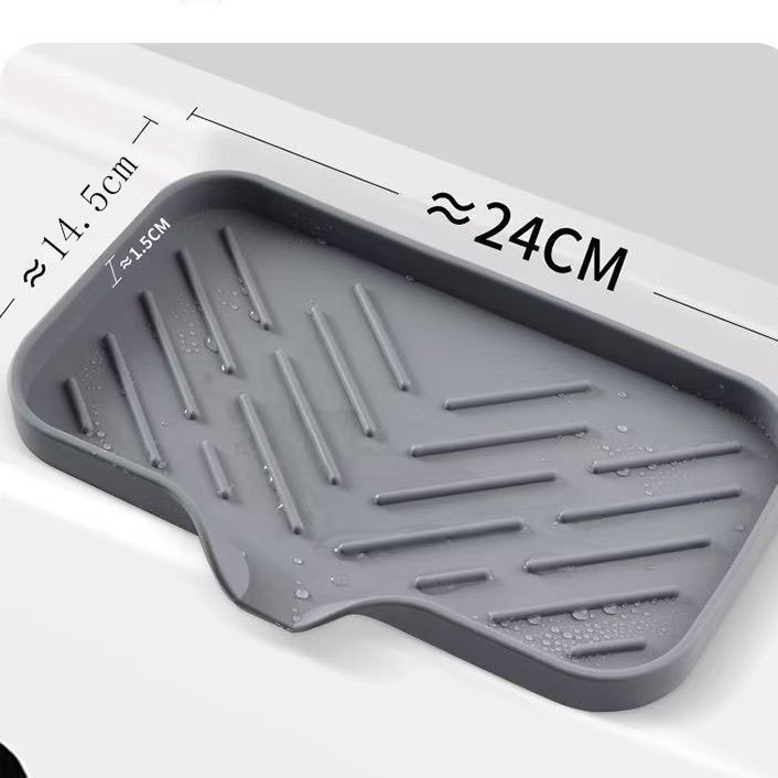 Suport de săpun din silicon cu pad de drenaj pentru baie, în stil japonez