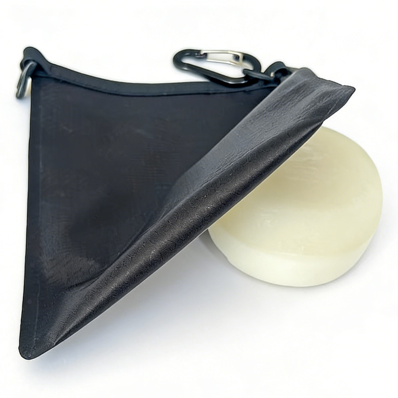 Sac de săpun impermeabil, uscare rapidă, din TPU nylon, cutie de săpun portabil pentru baie și drumeții în aer liber