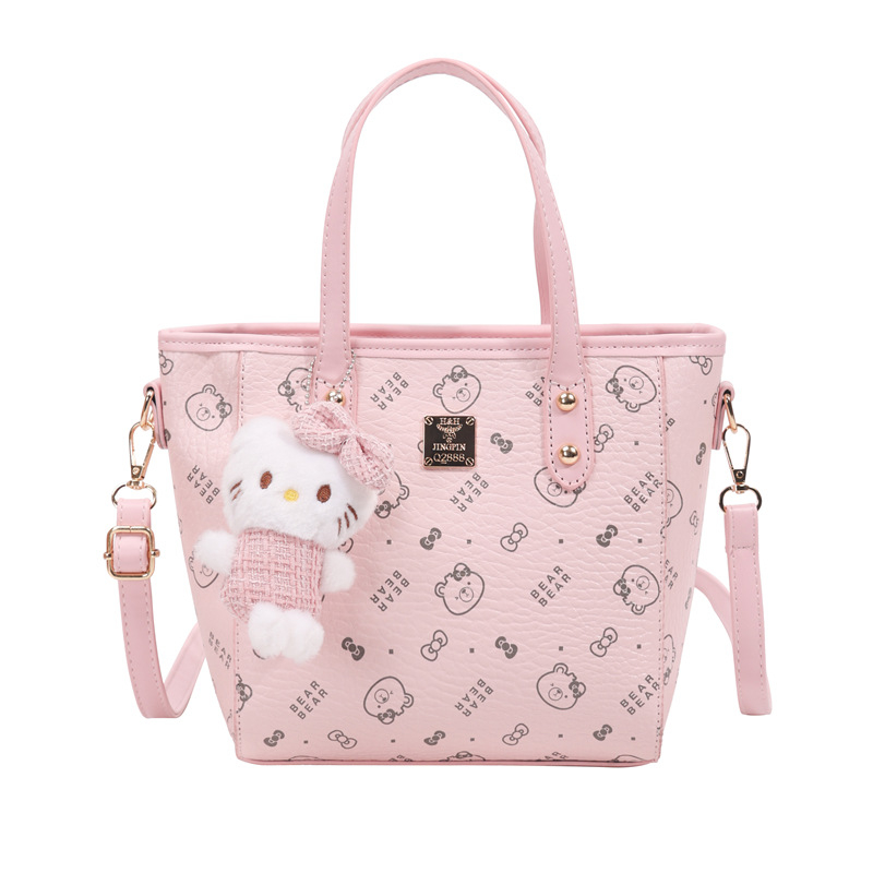 Korejski stil bucket bag s crossbody naramenom, kvadratnog oblika, PU koža, svakodnevna upotreba, džep za telefon i ID karticu, proljetni model 2026