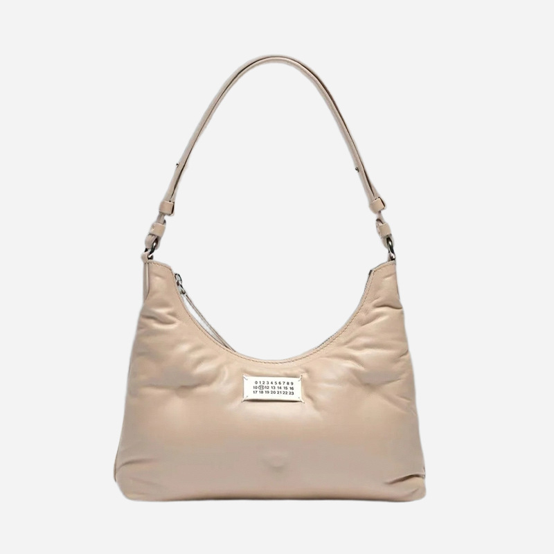 2025 nova plisirana ženska torbica od pamuka, jedinstven dizajn, stil oblaka ispod pazuha, casual i svestrana crossbody torba s ovčjom kožom