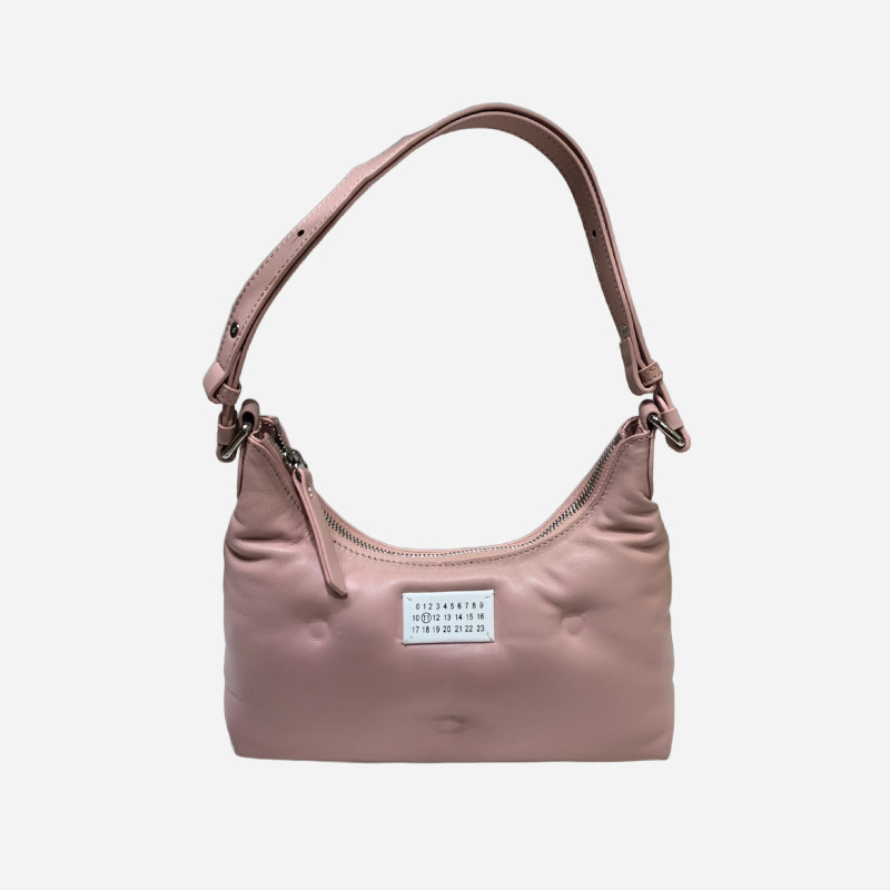 2025 nova plisirana ženska torbica od pamuka, jedinstven dizajn, stil oblaka ispod pazuha, casual i svestrana crossbody torba s ovčjom kožom