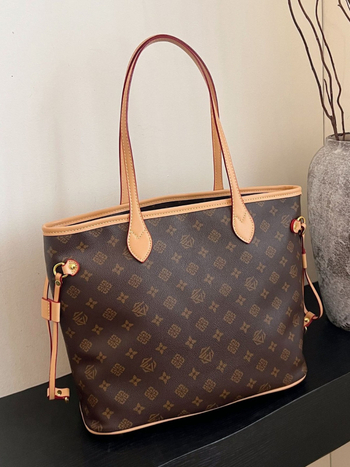 ML Monlisa vintage tote torba, urbani minimalistički stil, ženska PVC torba, velika, oblik kanta, jesenska 2024 kolekcija