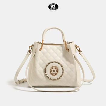 Ženska torbica od prave kože s luksuznim dojmom, quiltirana tote torba s lancem, velika kapaciteta, 2026. model, retro crossbody torba
