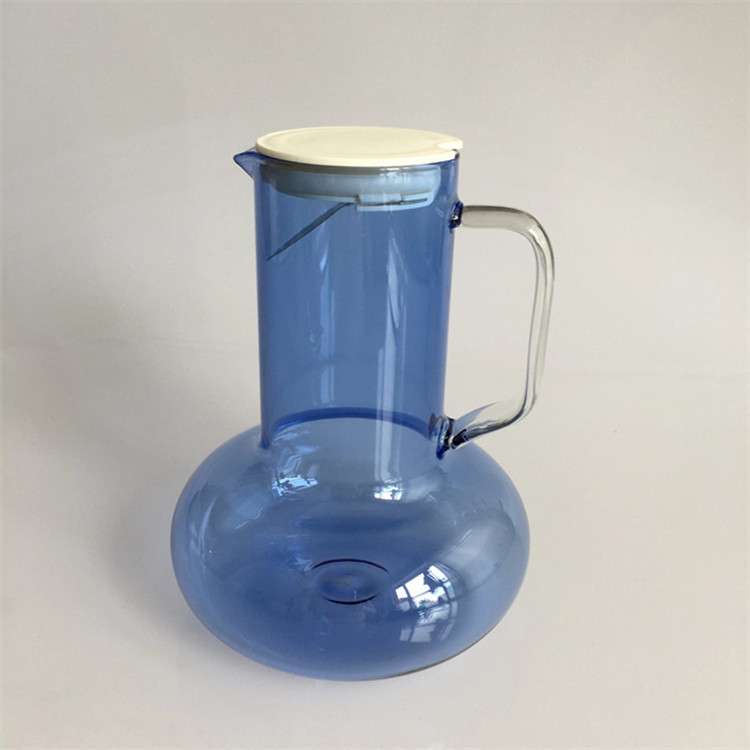 Fierbător de apă pentru apă rece, inspirație Nordic, sticlă borosilicat, rezistentă la temperaturi, sferic, capacitate mare