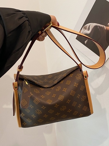 PU kožna ženska torba, mala kvadratna, preko ramena i crossbody, teksturirana, lagani luksuz, proljeće 2025
