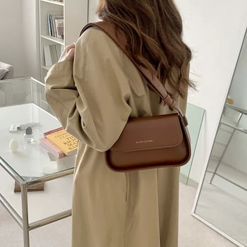 Ženska crossbody torbica, lagani luksuz, PU koža, srednja veličina, kvadratnog oblika, minimalistički stil, svakodnevna uporaba