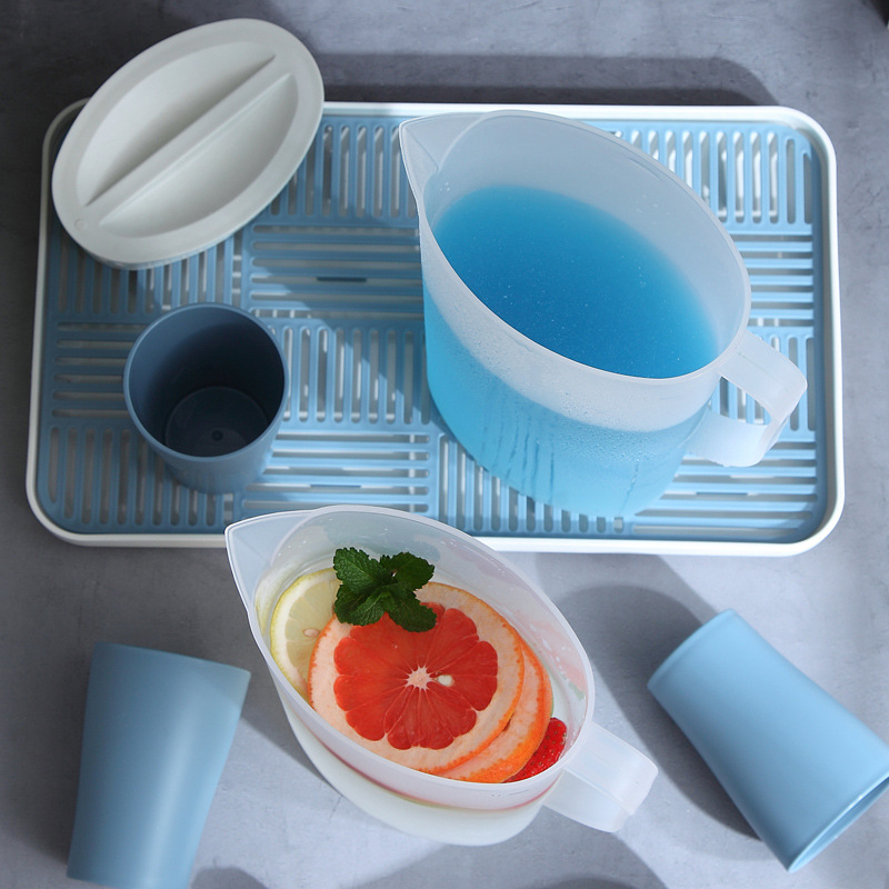 Ward Nordic Fierbător pentru apă rece, capacitate mare, set de cupe din plastic în stil japonez