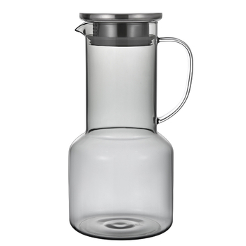 Carafă din sticlă pentru apă rece, uz casnic, rezistentă la temperaturi înalte, multifuncțională, capacitate mare, culoare naturală, personalizare cu logo