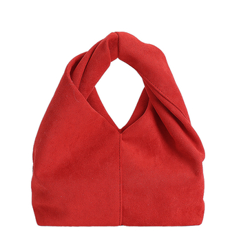 Ženska torbica od velūra za rame, korejskog stila, minimalistička retro elegancija, visokokvalitetna moda, svestrana za svakodnevnu uporabu