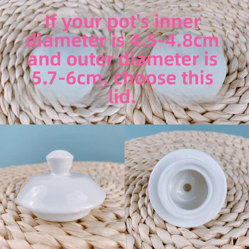 Capac ceramic pentru ceainic – universal, pentru uz casnic, hoteluri și restaurante