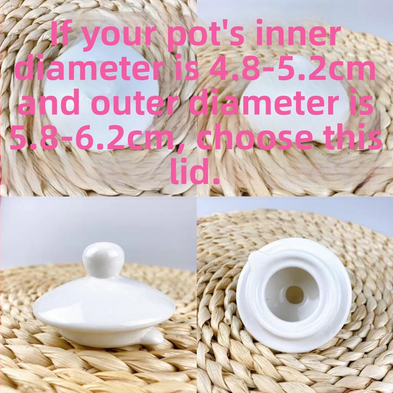 Capac ceramic pentru ceainic – universal, pentru uz casnic, hoteluri și restaurante