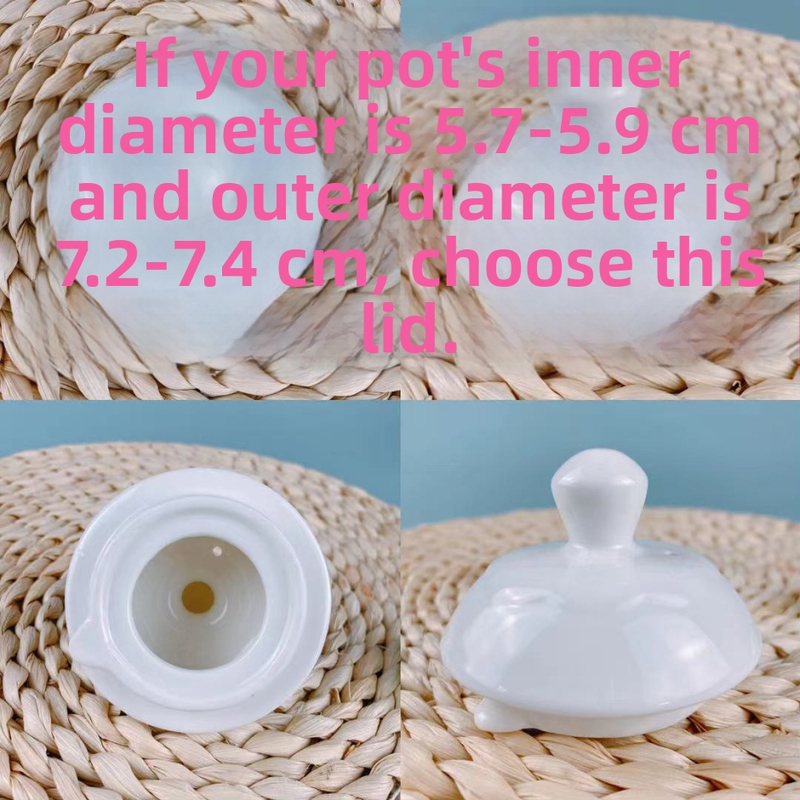Capac ceramic pentru ceainic – universal, pentru uz casnic, hoteluri și restaurante