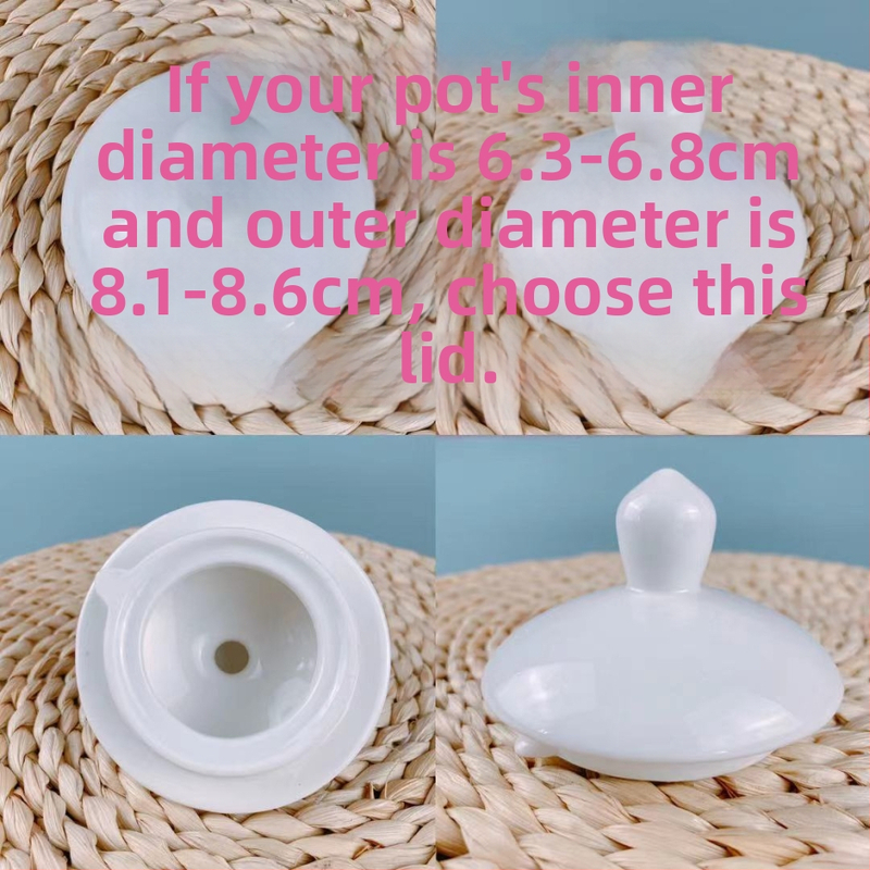 Capac ceramic pentru ceainic – universal, pentru uz casnic, hoteluri și restaurante