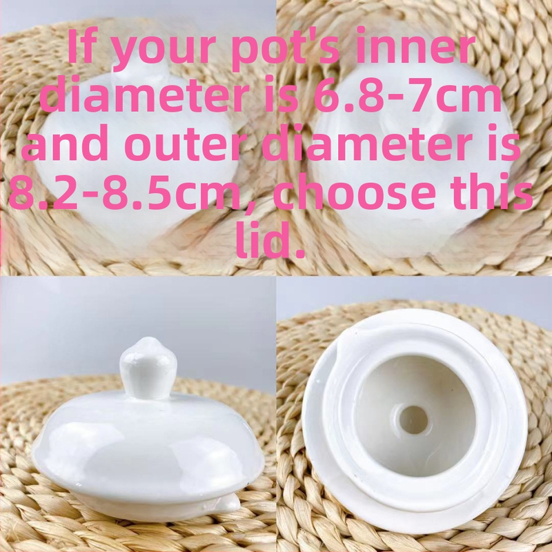 Capac ceramic pentru ceainic – universal, pentru uz casnic, hoteluri și restaurante
