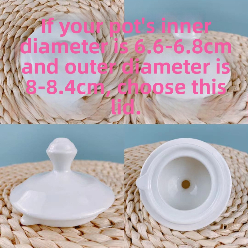Capac ceramic pentru ceainic – universal, pentru uz casnic, hoteluri și restaurante