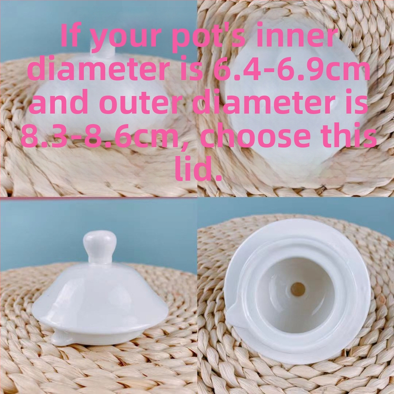 Capac ceramic pentru ceainic – universal, pentru uz casnic, hoteluri și restaurante