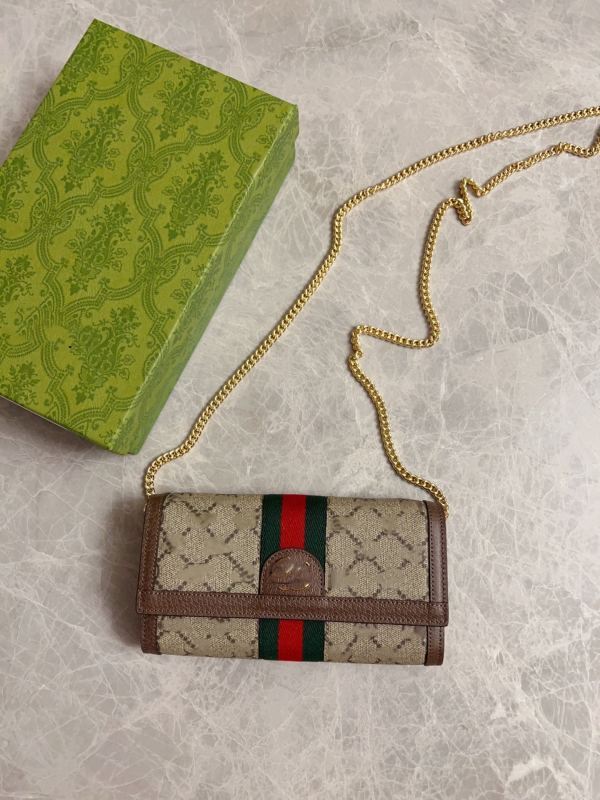Ophia platnena lančana crossbody torba, ženska torba u stilu novčanika, mala kvadratna torba za rame